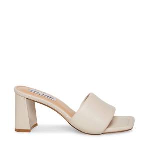 Steve Madden Lexie Bone Women's Heels Beige | SM-451RW