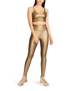 Steve Madden Light Year Set Women's Loungewear Gold | SM-629JH