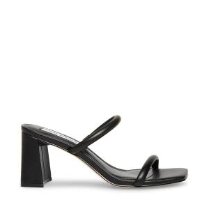 Steve Madden Lilah Women's Heels Black | SM-763QX