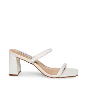 Steve Madden Lilah Women's Heels White | SM-657MP