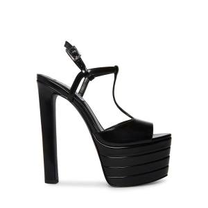 Steve Madden Lola Women's Heels Black | SM-840YD