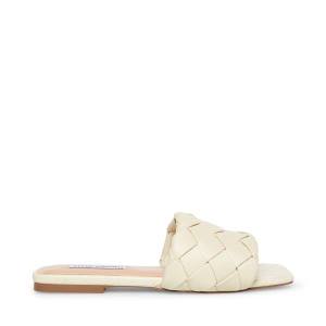 Steve Madden Martine Bone Women's Sandals Beige | SM-371TO