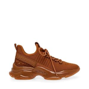 Steve Madden Maxx Men's Sneakers Brown | SM-527DJ