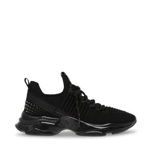 Steve Madden Maxx-s Men's Sneakers Black | SM-307ME