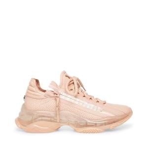 Steve Madden Measure Blush Women's Sneakers Pink | SM-276DC