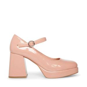 Steve Madden Mingle Patent Women's Heels Pink | SM-754LR