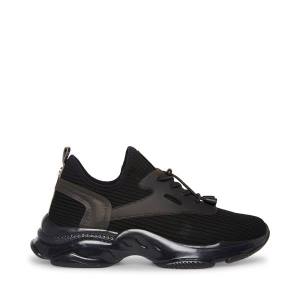 Steve Madden Mylo Men's Sneakers Black | SM-378YB