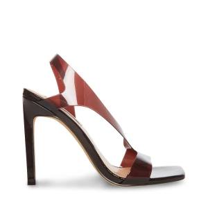 Steve Madden Nila Women's Heels Brown | SM-149OF