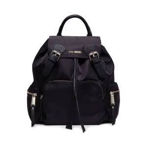 Steve Madden Nylon Women's Backpacks Black | SM-074TG