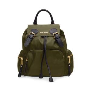 Steve Madden Nylon Women's Backpacks Olive | SM-814JQ