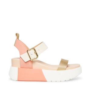 Steve Madden Pastry Blush Women's Sandals Pink Multicolor | SM-415GW