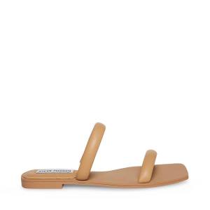 Steve Madden Pedra Tan Women's Sandals Brown | SM-423BY