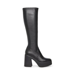 Steve Madden Phoenix Women's Boots Black | SM-086MZ