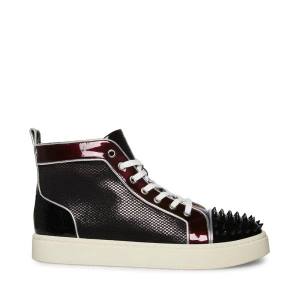 Steve Madden Promoter-s Men's Sneakers Black Multicolor | SM-201TQ