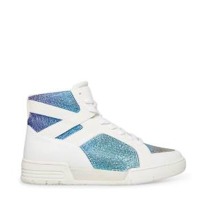 Steve Madden Radnor Men's Sneakers Blue White | SM-089IE