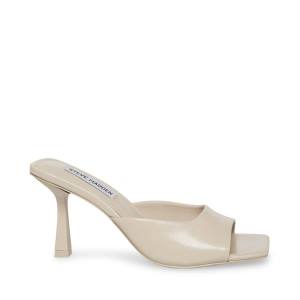 Steve Madden Rae Bone Women's Heels Beige | SM-872RU