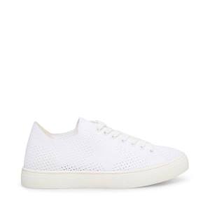 Steve Madden Ranks Women's Sneakers White | SM-487LF