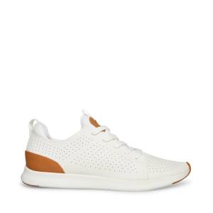 Steve Madden Revolve Men's Sneakers White | SM-597IX