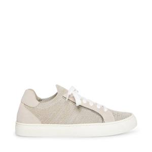 Steve Madden Sanford Taupe Women's Sneakers Grey Brown Multicolor | SM-835LB