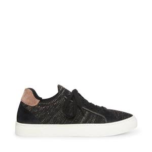 Steve Madden Sanford Women's Sneakers Black Multicolor | SM-170ES