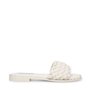 Steve Madden Santina Bone Women's Sandals Beige | SM-347GC