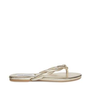 Steve Madden Saylor Women's Sandals Gold | SM-175CD