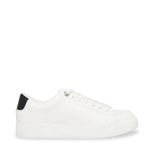 Steve Madden Scout Women's Sneakers White Black | SM-410JX