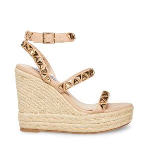 Steve Madden Sessions Tan Women's Sandals Brown | SM-291QF