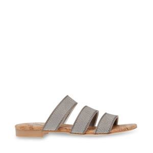 Steve Madden Skie Taupe Women's Sandals Grey Brown | SM-816MJ