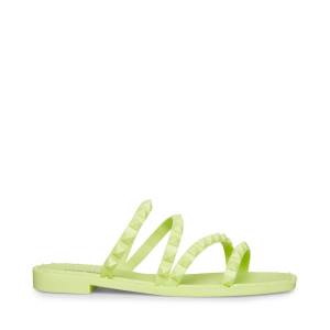 Steve Madden Skyler-j Lime Women's Sandals Light Green | SM-051TJ