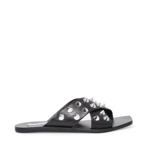 Steve Madden Spiked Women's Sandals Black Multicolor | SM-435CA