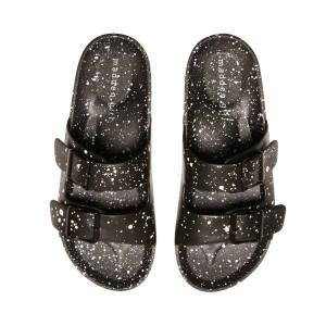 Steve Madden Teddy-t Women's Sandals Black Multicolor | SM-146AH