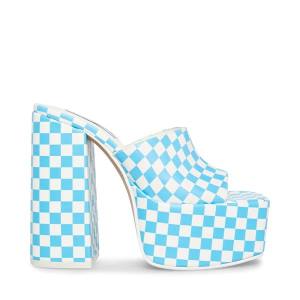 Steve Madden Trixie Women's Heels Blue White | SM-958HW