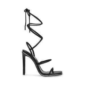 Steve Madden Unfold Women's Heels Black | SM-846VG