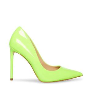 Steve Madden Vala Lime Women's Heels Light Green | SM-150FK