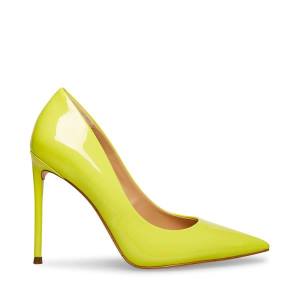 Steve Madden Vala Women's Heels Yellow | SM-012OK