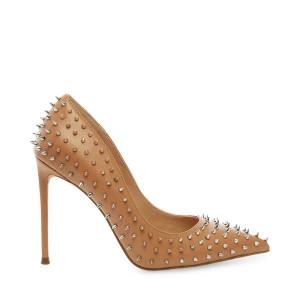 Steve Madden Vala-s Tan Women's Heels Beige | SM-283PX