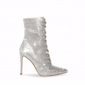 Steve Madden Valency-r Women's Booties Diamond | SM-390KC