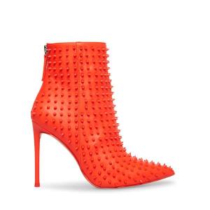 Steve Madden Vapor Women's Booties Red | SM-028NG