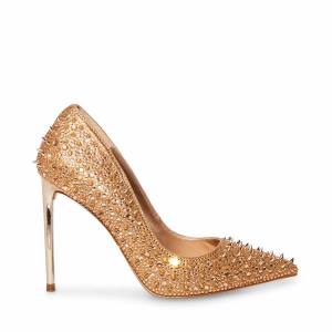 Steve Madden Various Women's Heels Rose Gold | SM-369PH