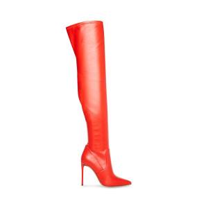 Steve Madden Vava Paris Women's Boots Red | SM-718KJ