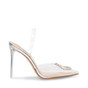 Steve Madden Vionnet Women's Heels Clear | SM-762HN