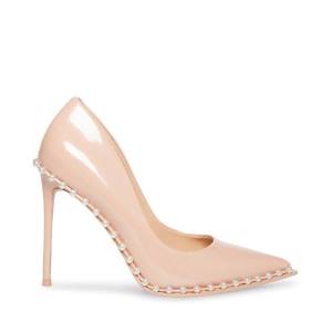 Steve Madden Vyper-p Blush Patent Women's Heels Pink | SM-536WB