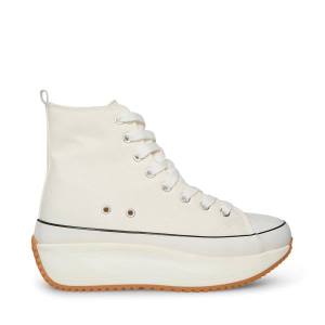 Steve Madden Winston Women's Sneakers White | SM-973SN